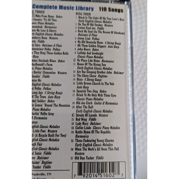 American Heritage MusicLibrary 110 songs 4CD Set - Picture 6 of 7